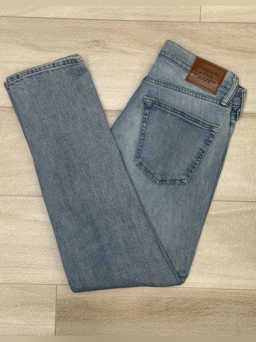 Abercrombie & Fitch Mens Rustin Athletic Jeans Skinny Stretch 30x29
